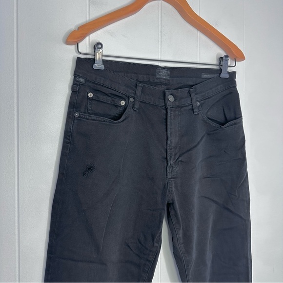 Citizens of Humanity LONDON Slim Taper Black Jeans - Picture 1 of 13